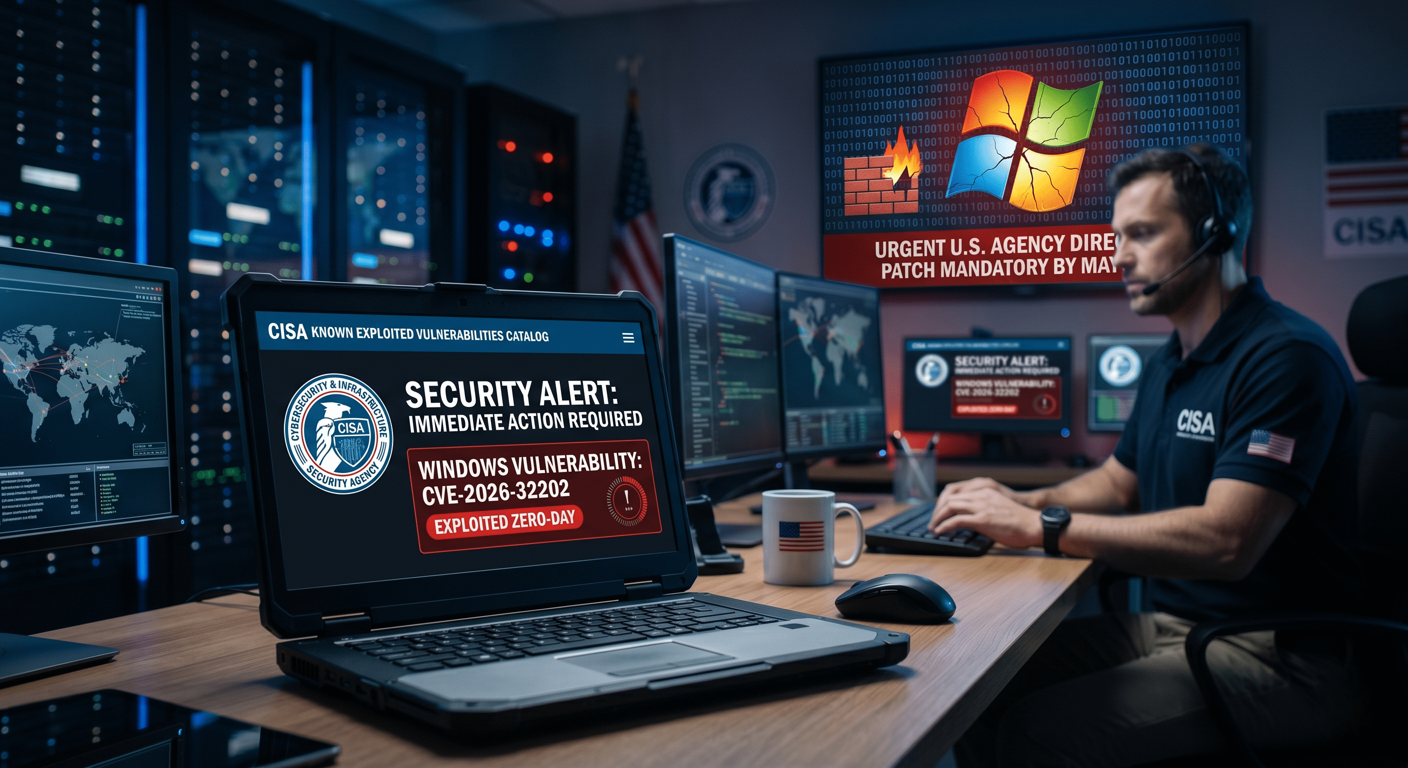 CISA Orders U.S. Agencies to Patch Windows Zero-Day Flaw