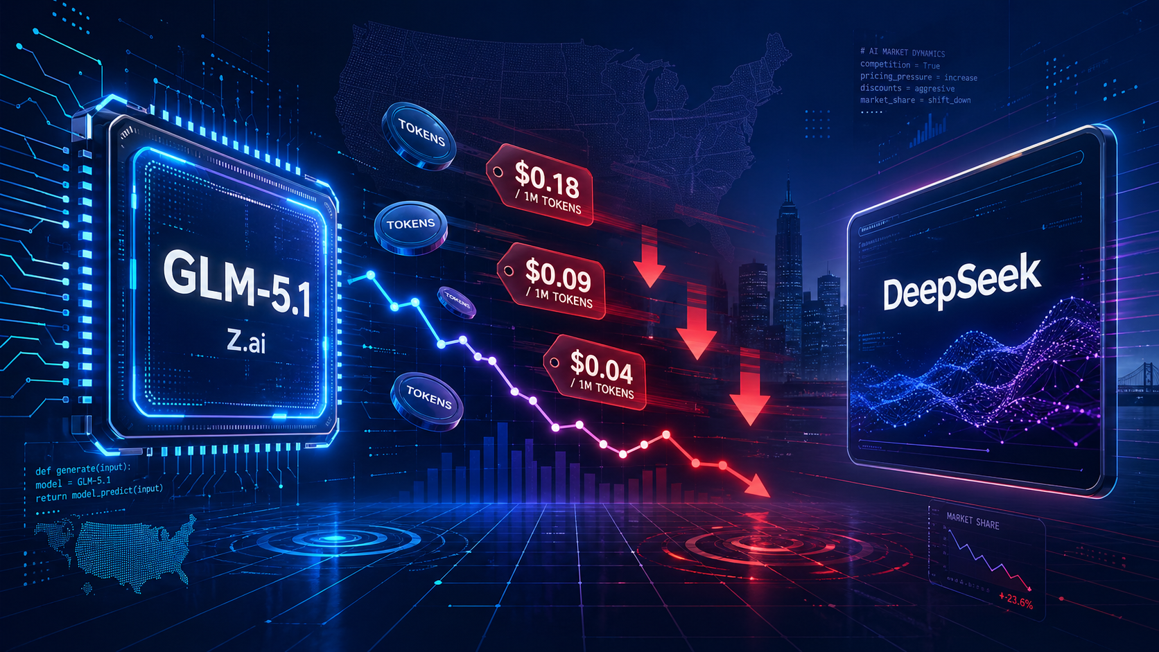 Z.ai Cuts GLM-5.1 Costs as DeepSeek Pressure Builds