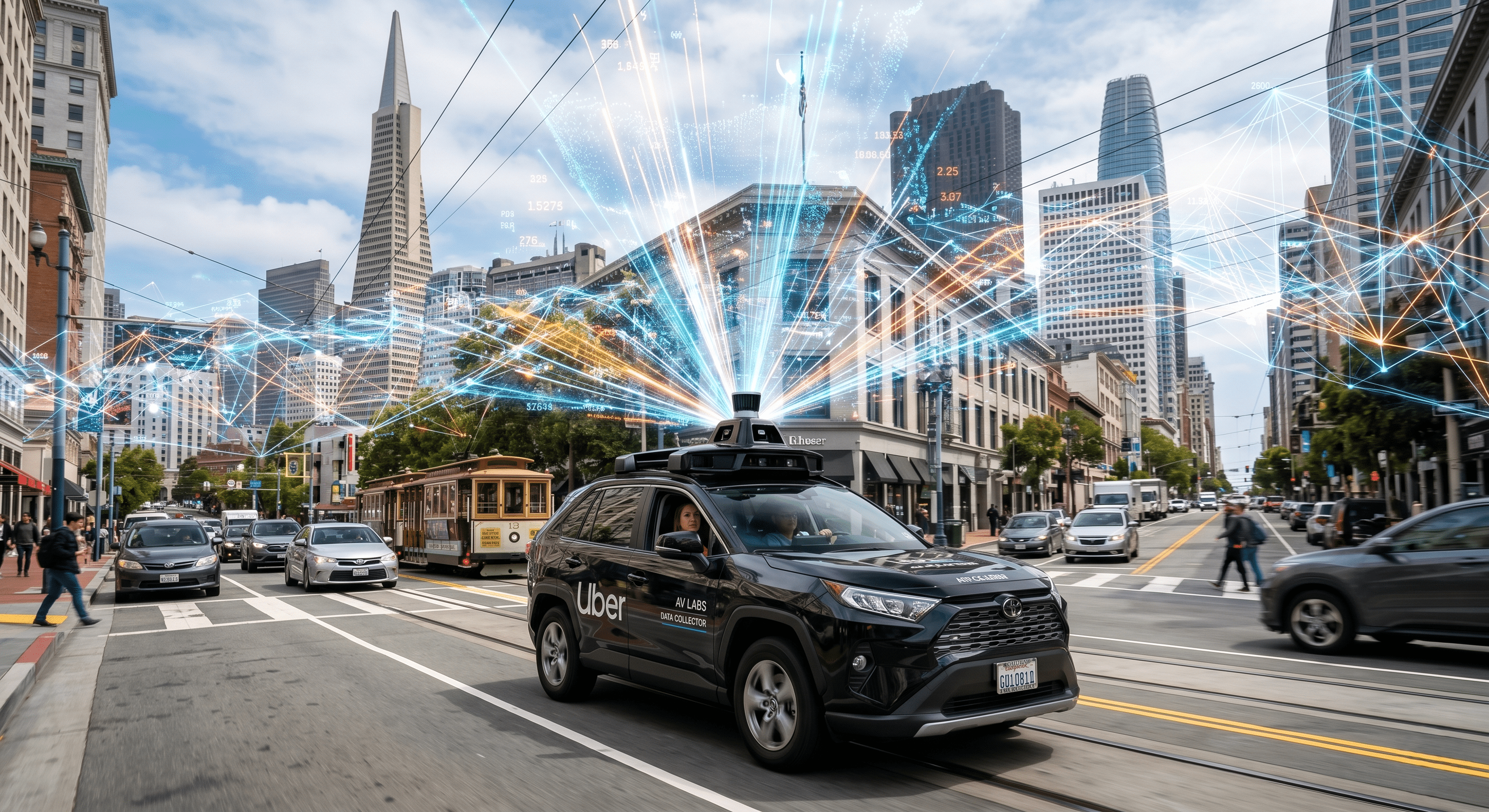 Uber Turns Millions of Drivers Into an AV Sensor Grid