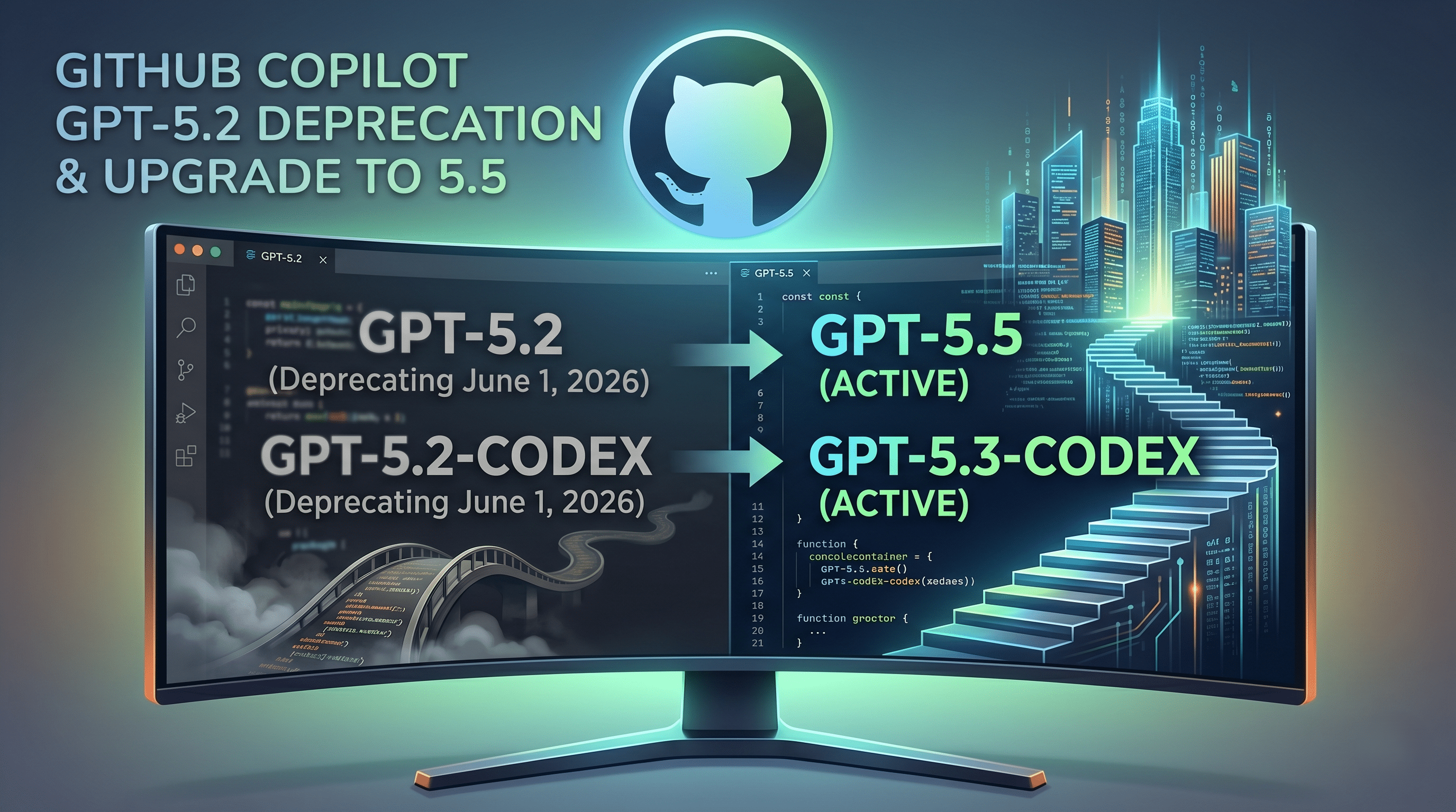 GitHub Copilot GPT-5.2 Deprecation & Upgrade to 5.5