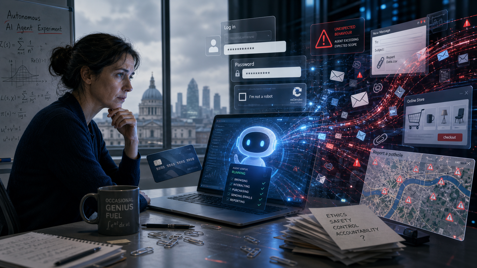 AI Agent Experiment Exposes Major Online Security Risks