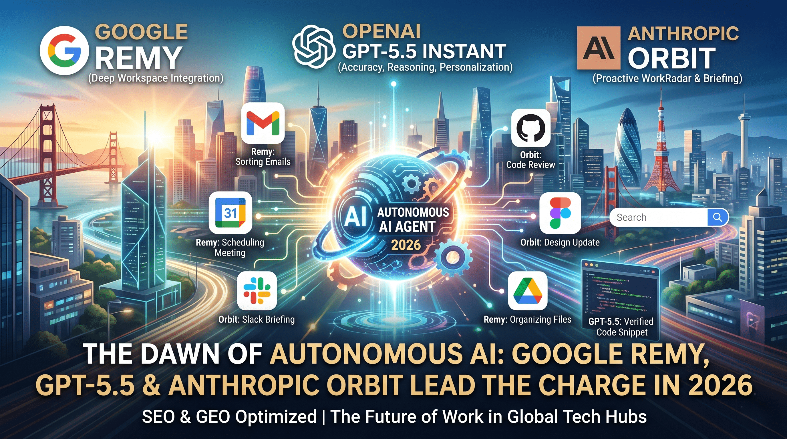 2026 AI Agents: Google Remy, GPT-5.5 & Anthropic Orbit