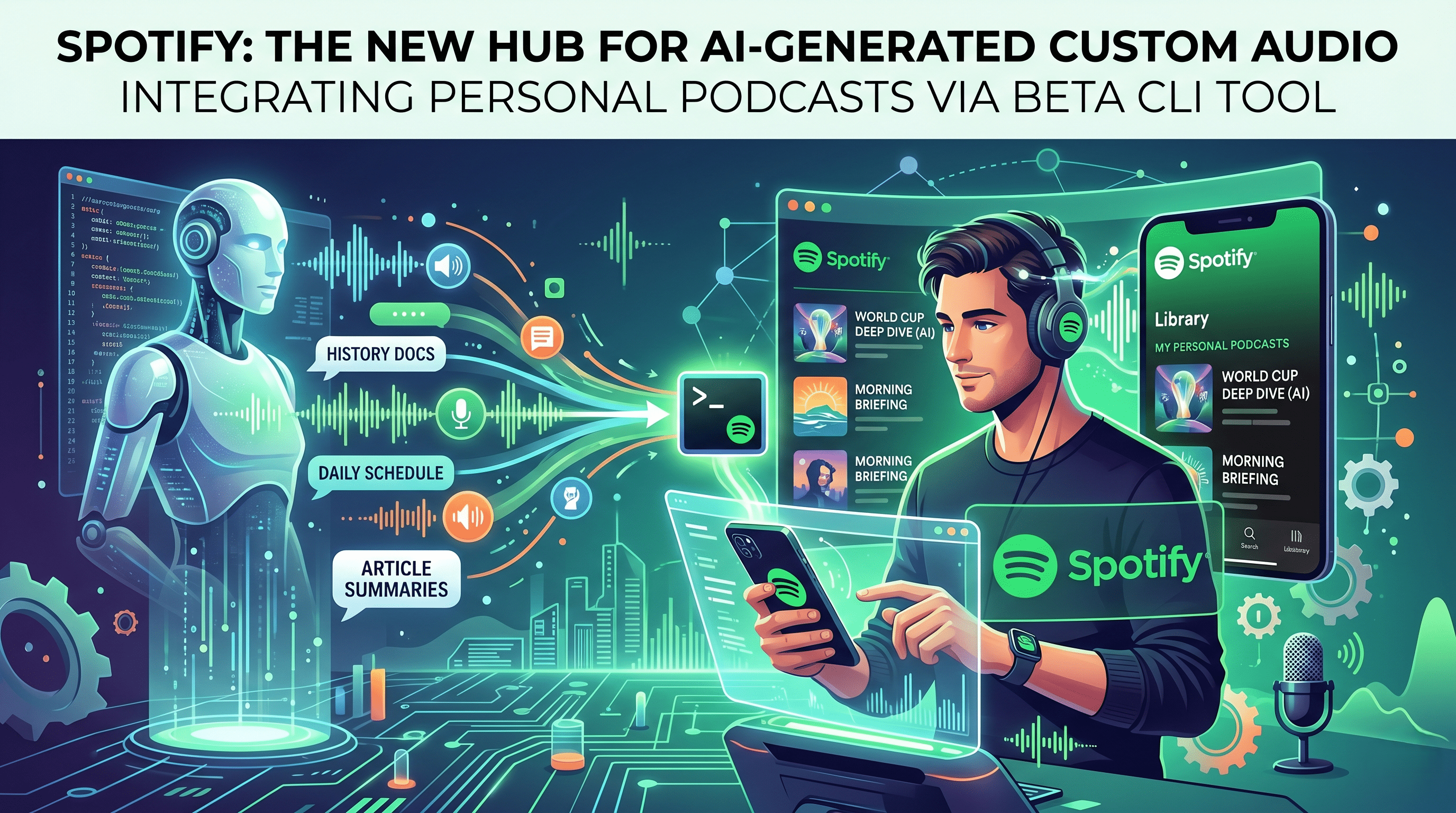 Spotify: The New Hub for AI-Generated Custom Audio