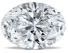 Oval diamond