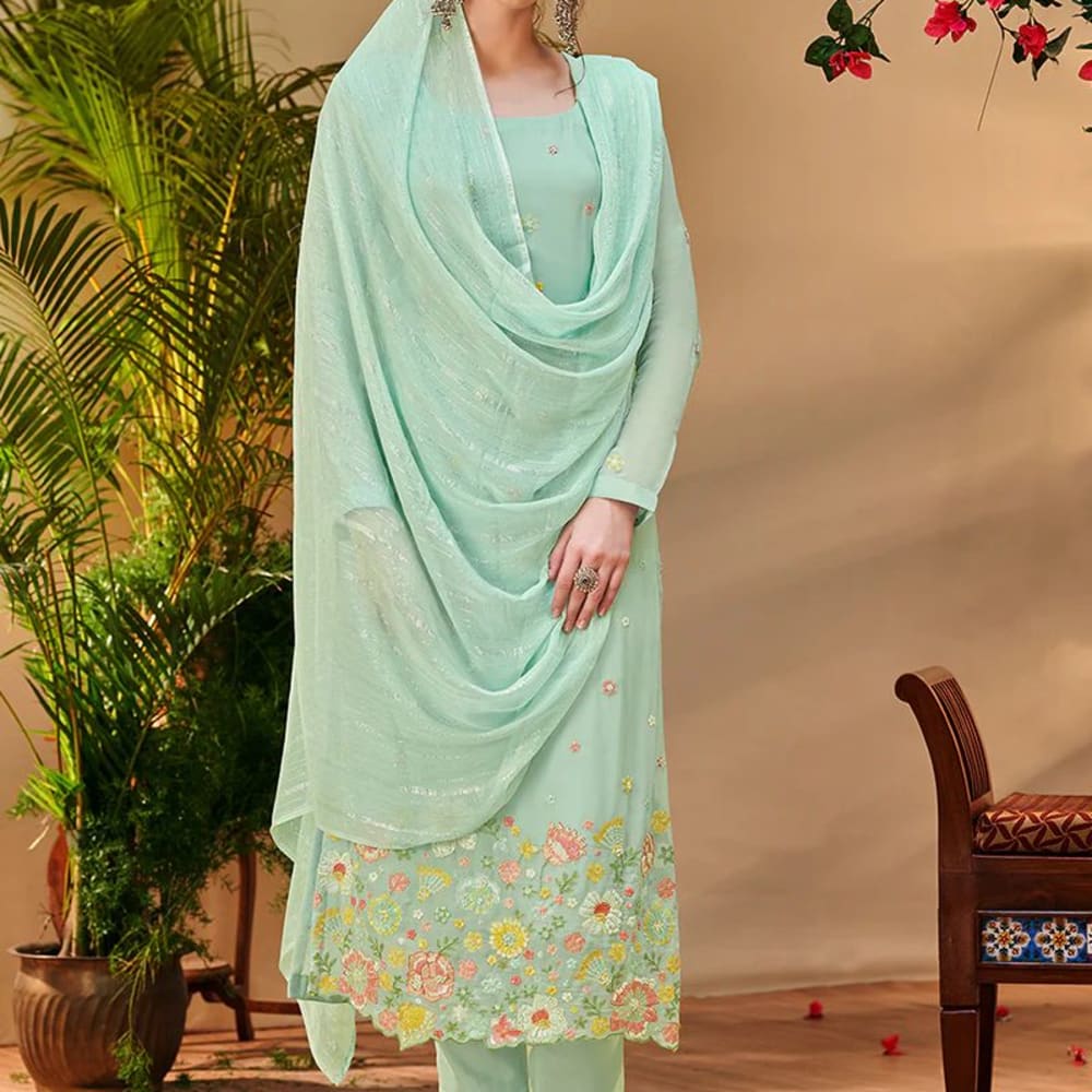 Light Green Salwar