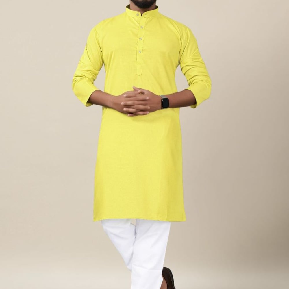 Yellow kurta