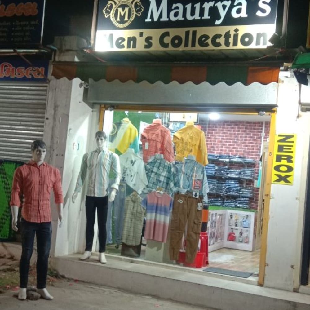 The Maurya's Mens Collection logo