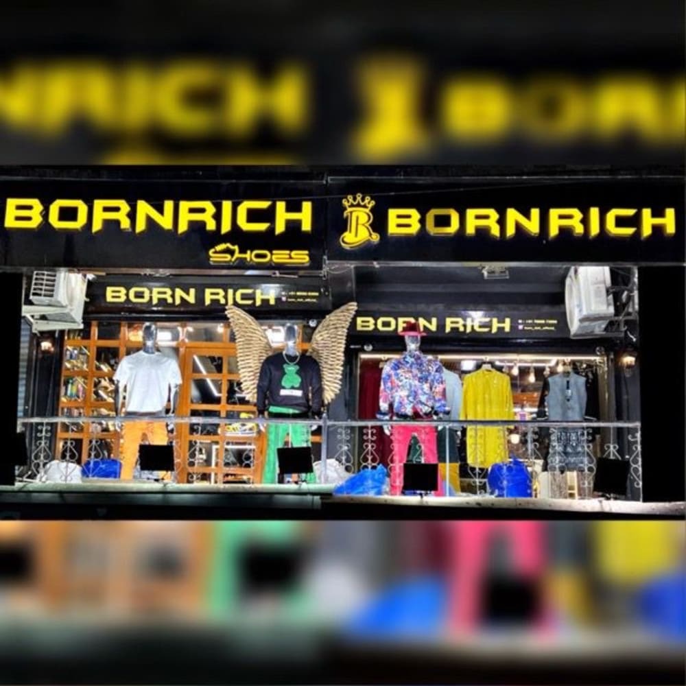 BORN RICH  logo