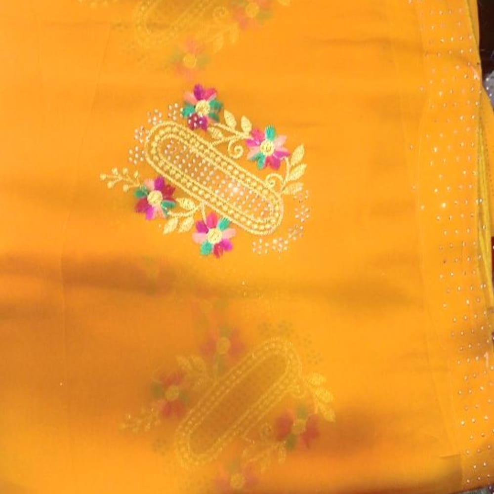 Yellow Saree
