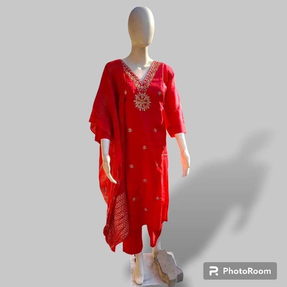 Maroon Salwar Suite