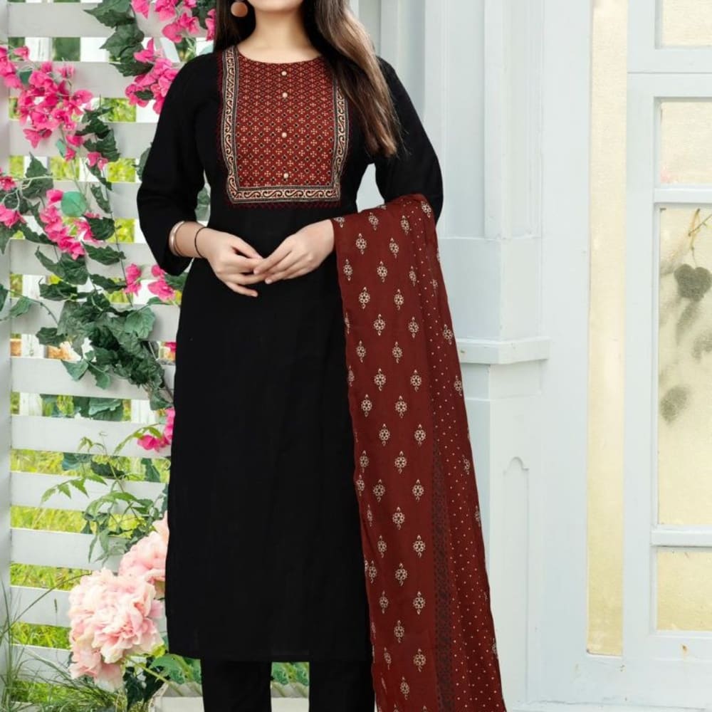 Black Salwar Suite