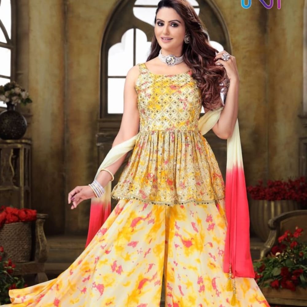 Yellow Lehenga