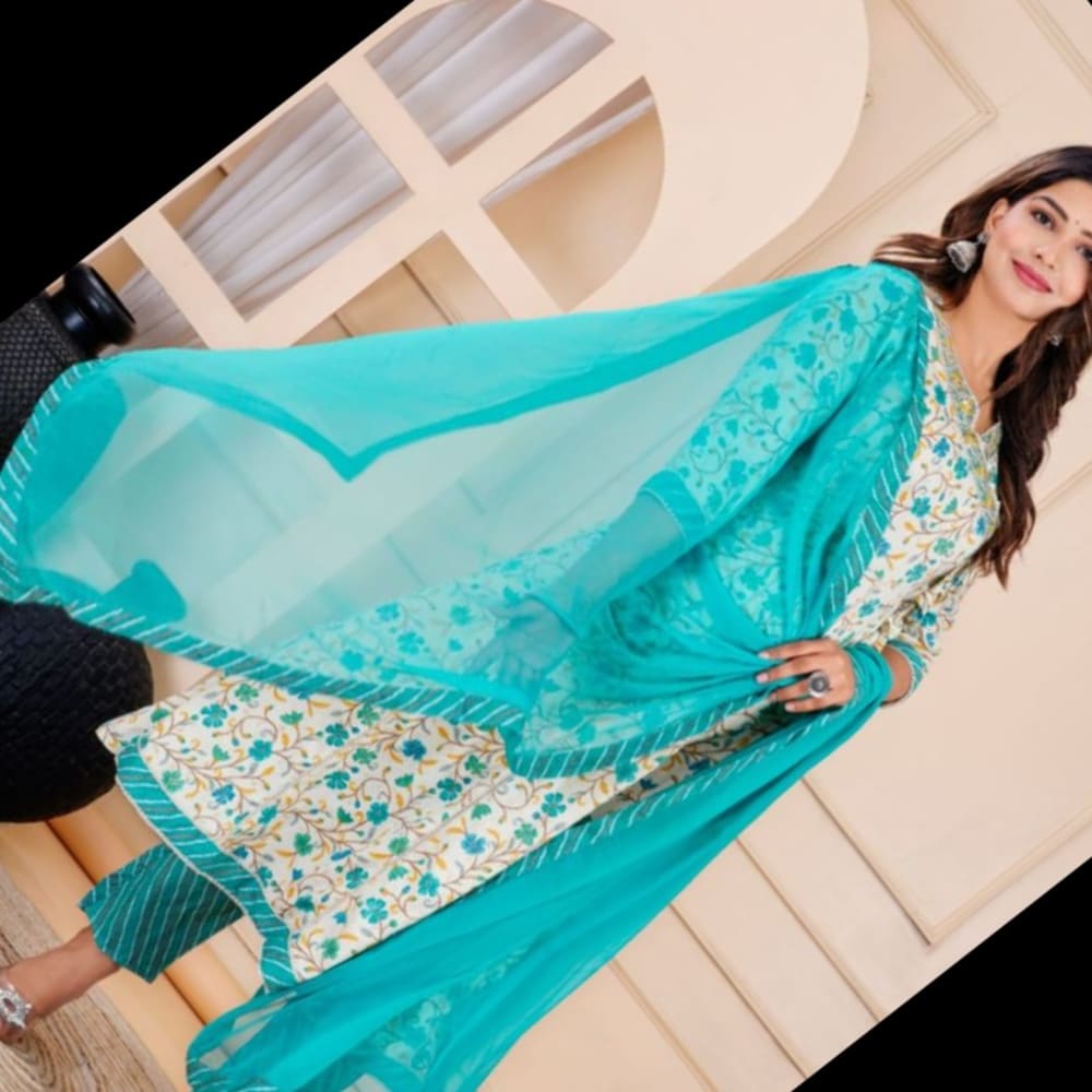 Light Green Salwar Suite