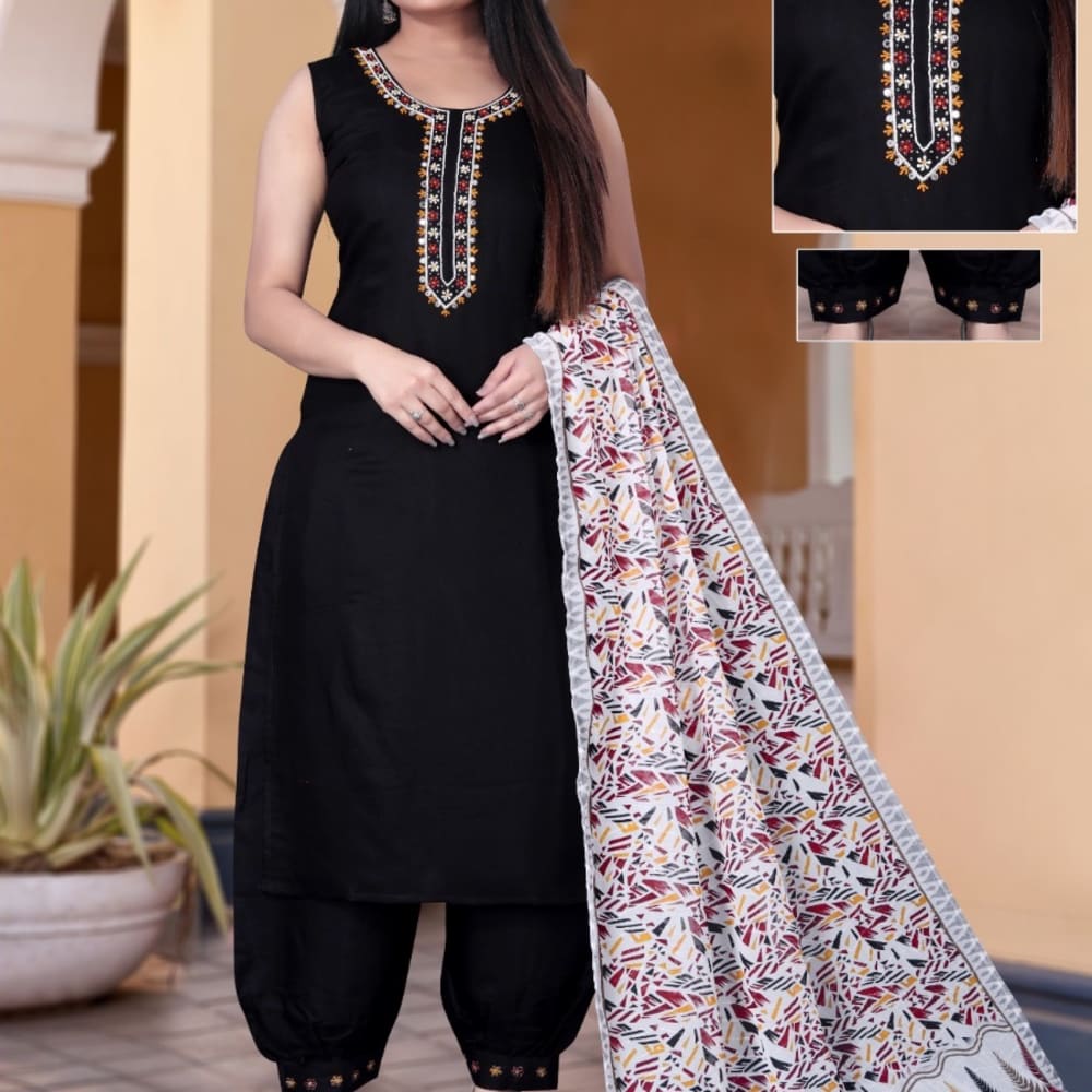 Black Salwar Suite