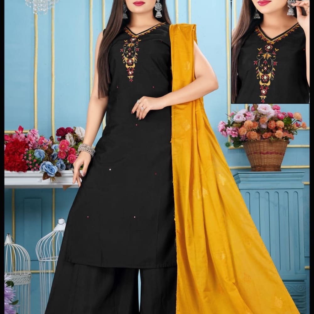 Black Salwar Suite