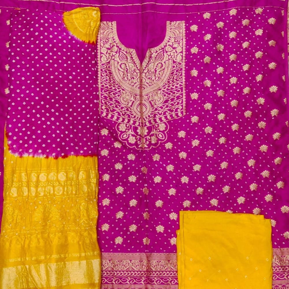 Kutch art of Bandhani logo