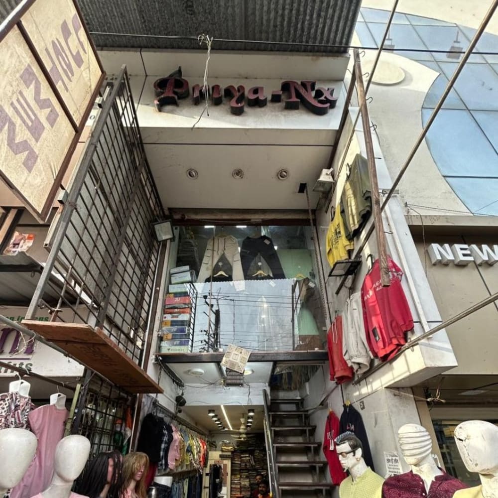 priya nx mens wear logo