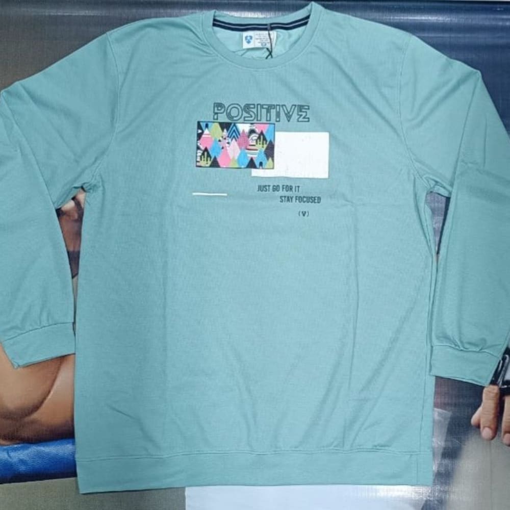  T.SHIRT ROUND NECK FUL SLEEVE BIG SIZE 3XL 4XL 