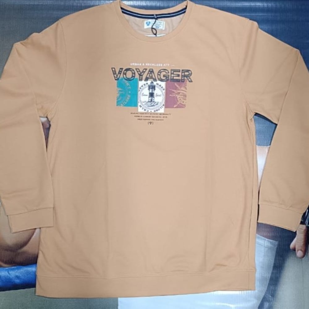  T.SHIRT ROUND NECK FUL SLEEVE BIG SIZE 3XL 4XL  2
