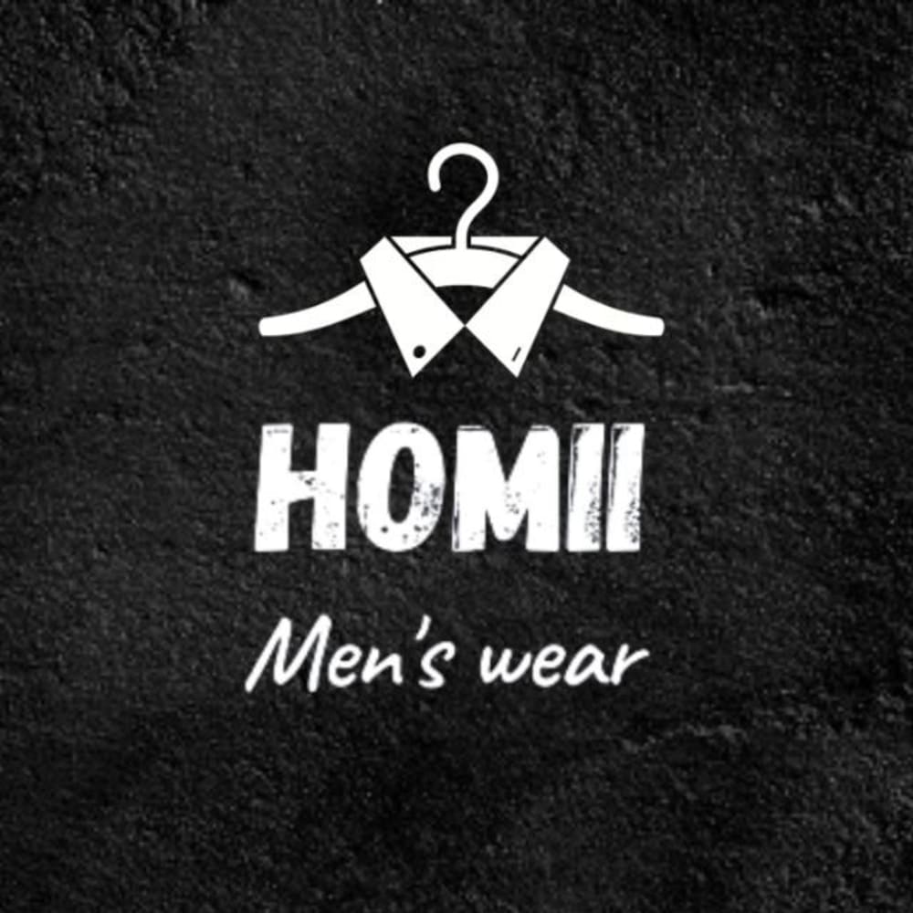 HOMII MENS WEAR  logo
