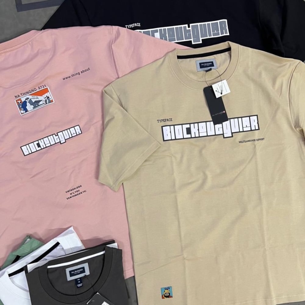 Downshoulder t shirt