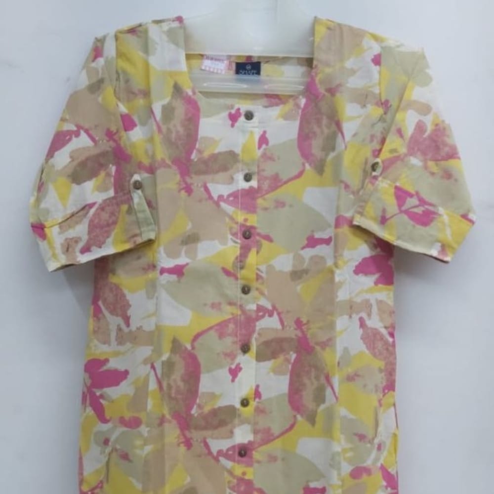 Princess cat kurti with side pocket