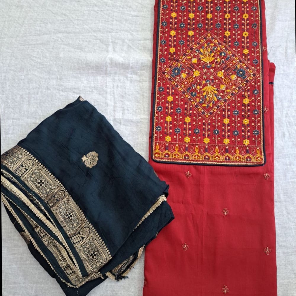 Cotton silk Dress materials 