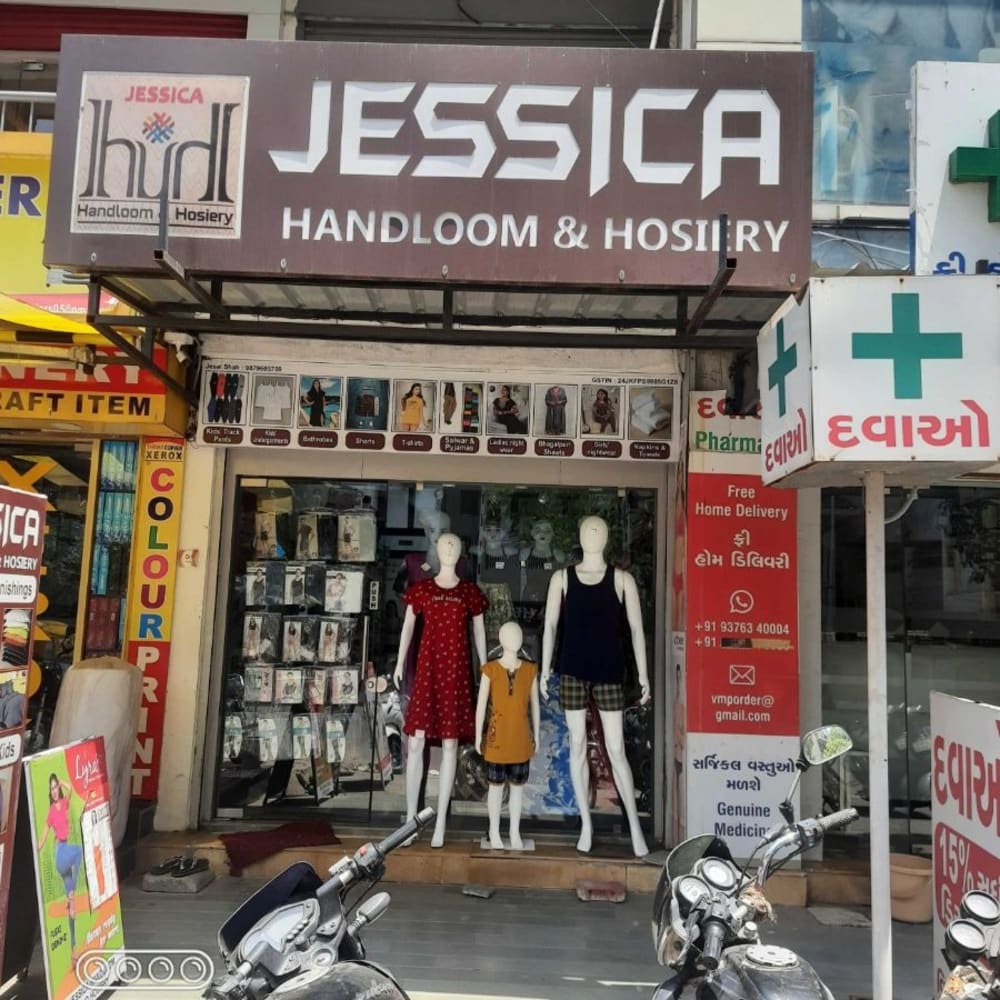 JESSICA - handloom & hosiery  logo