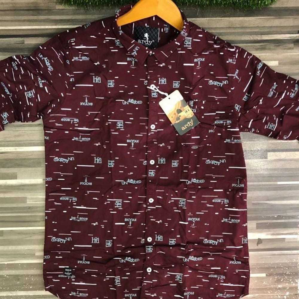 Maroon Shirt