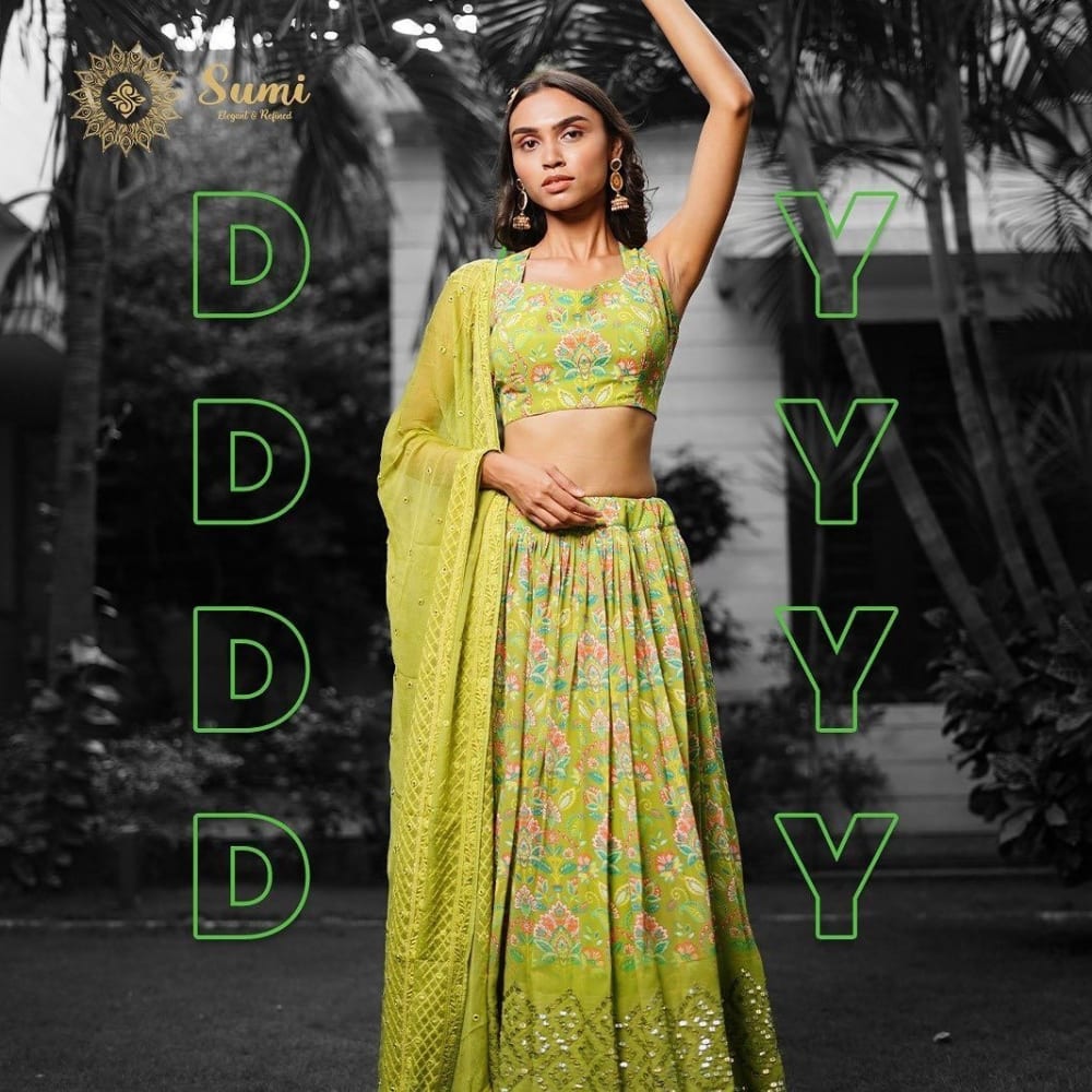 Light Green Lehenga