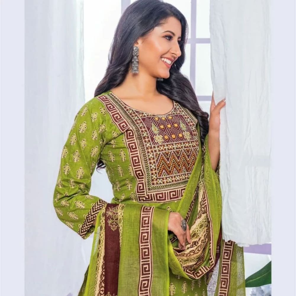 Light Green Salwar Suite