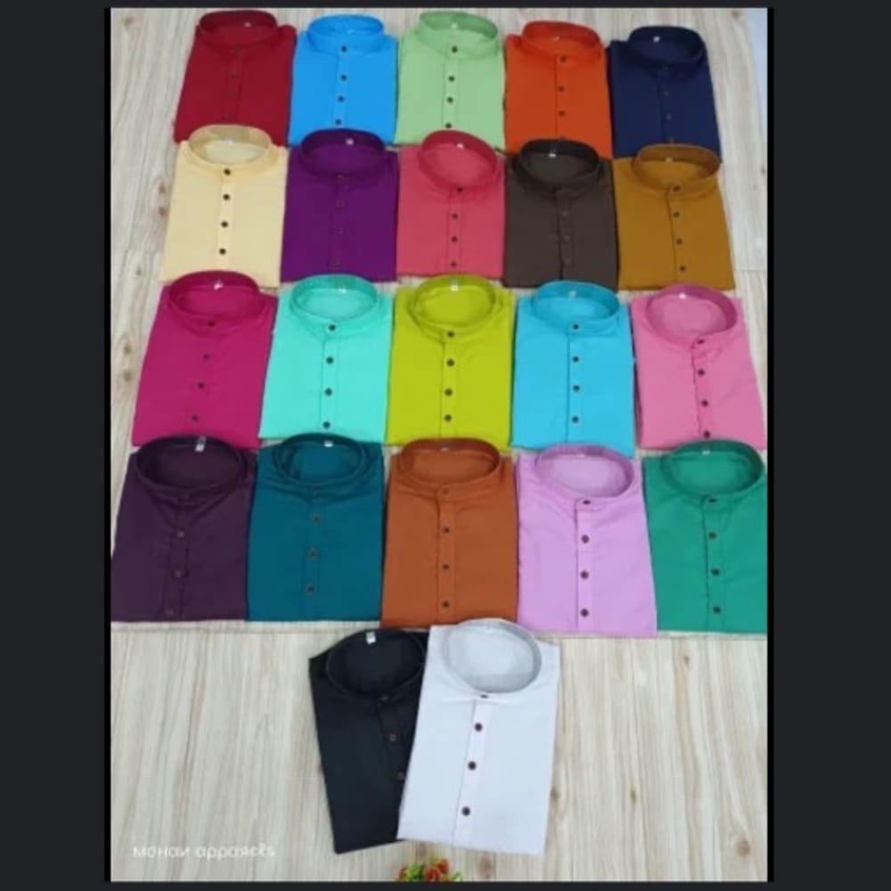 PLAIN KURTA FOR MEN