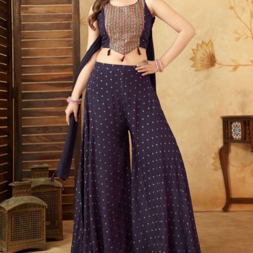 Black Lehenga