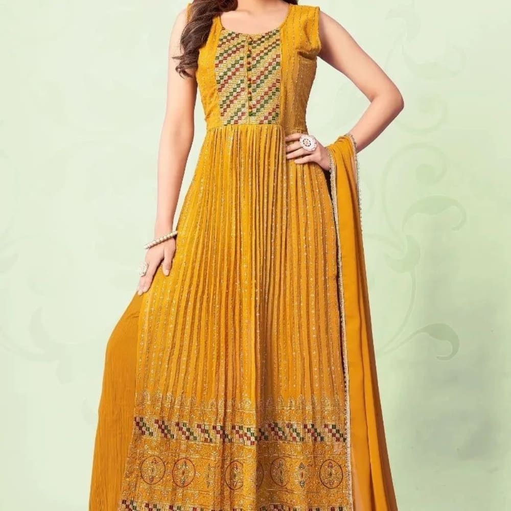 Yellow Salwar Suite