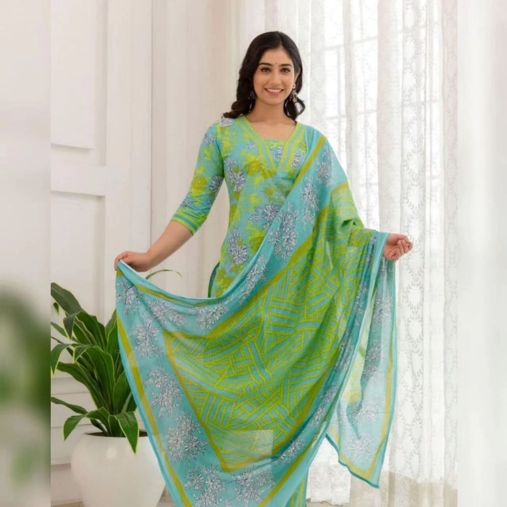 Light Green Saree