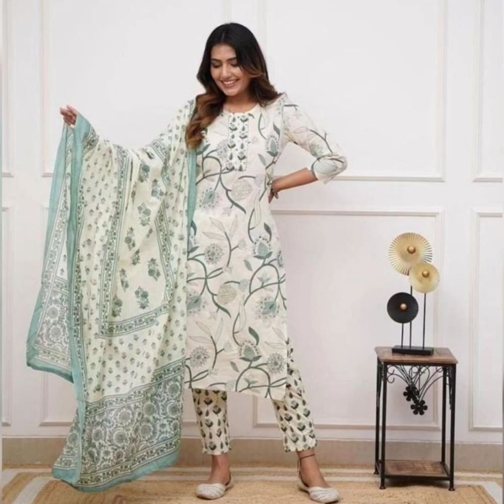 Light Green Salwar Suite