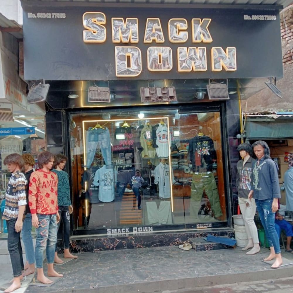 Smack Down For Men's Wear logo