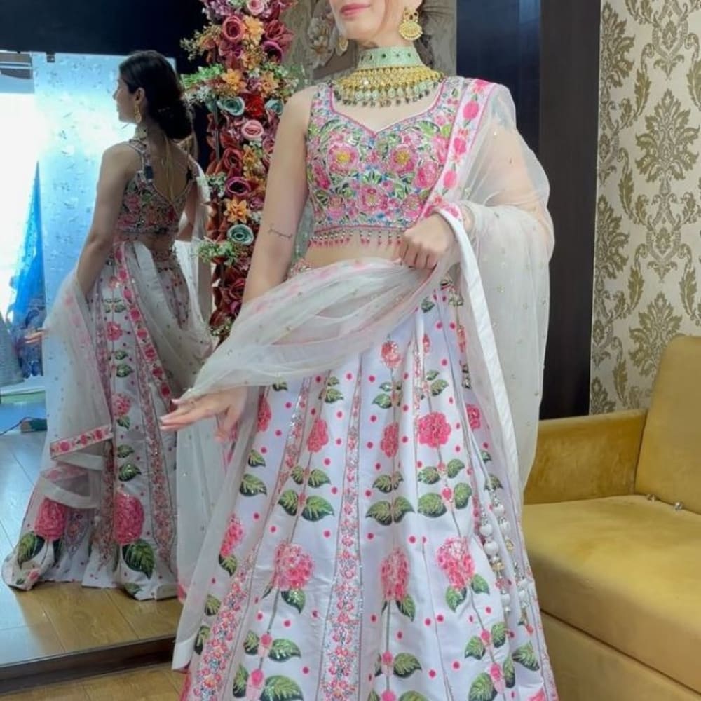 Light Green Lehenga