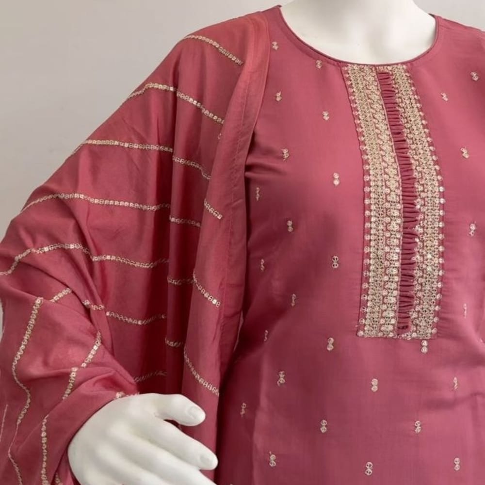 Maroon Salwar Suite