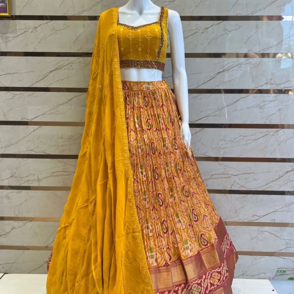 Yellow Lehenga