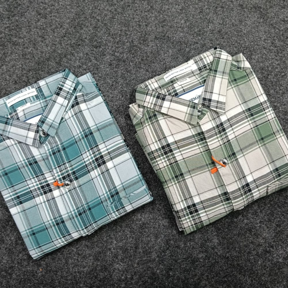 True Monk Casual Checked Shirt for Men's 