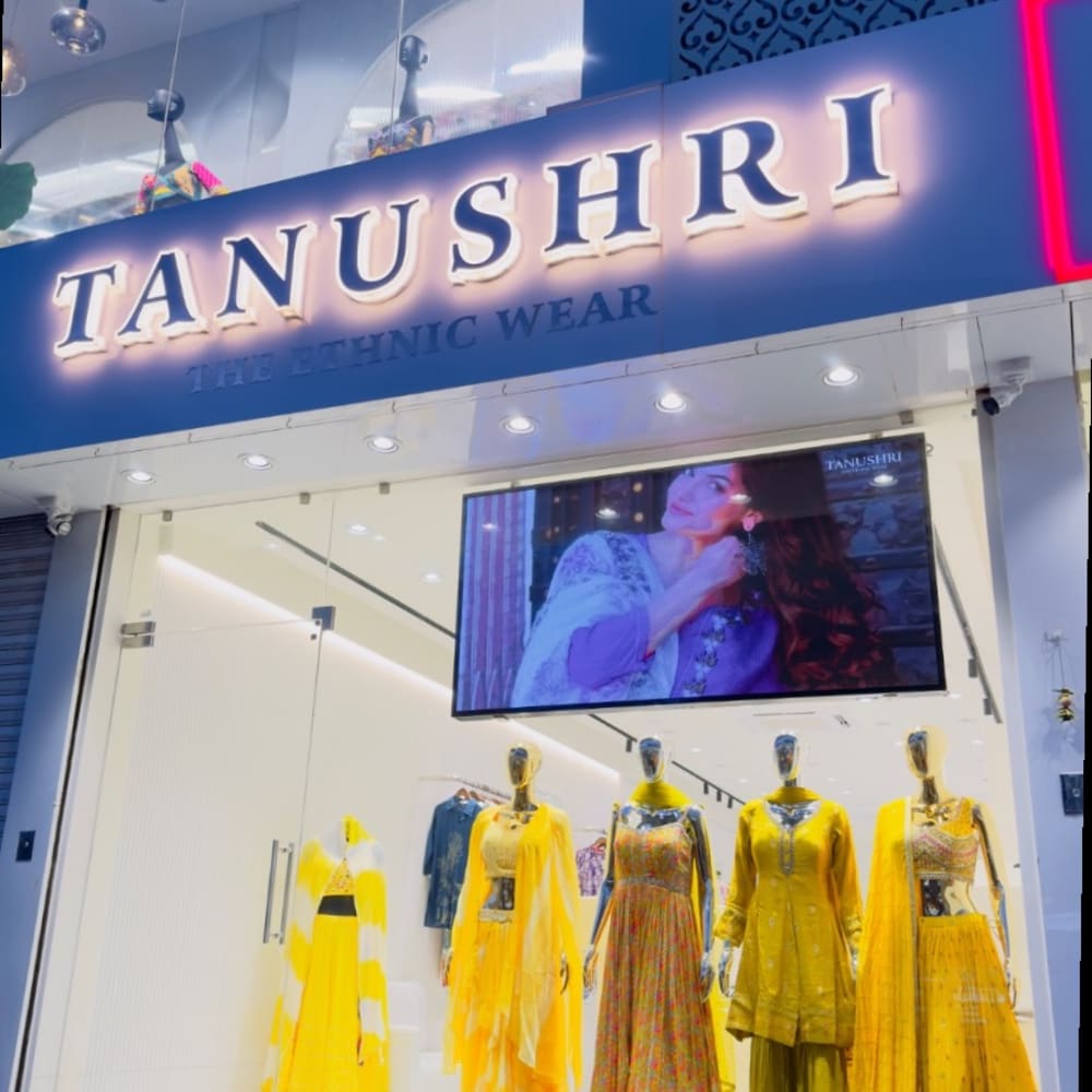 Tanushri the ethnic wear logo
