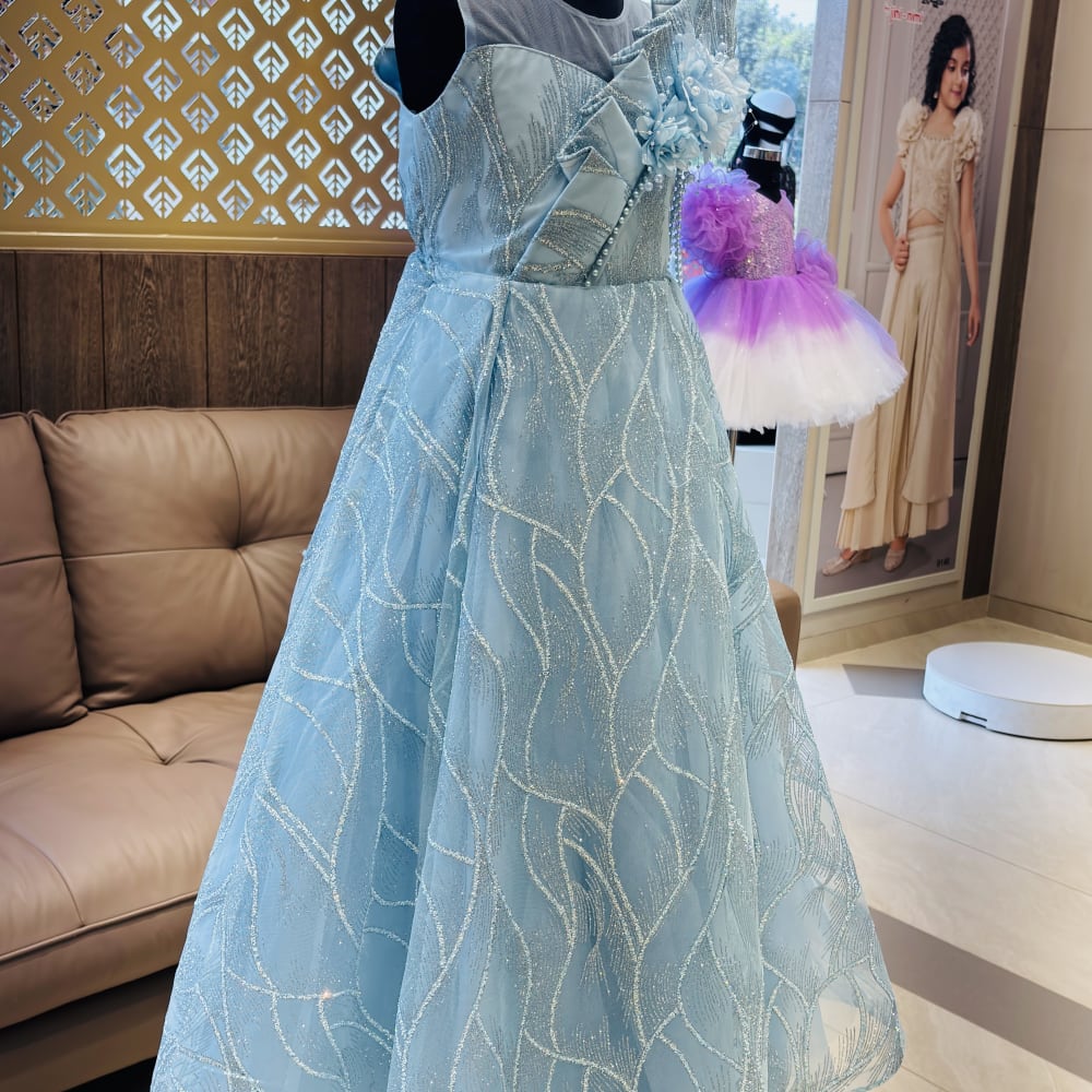 Blue Lehenga