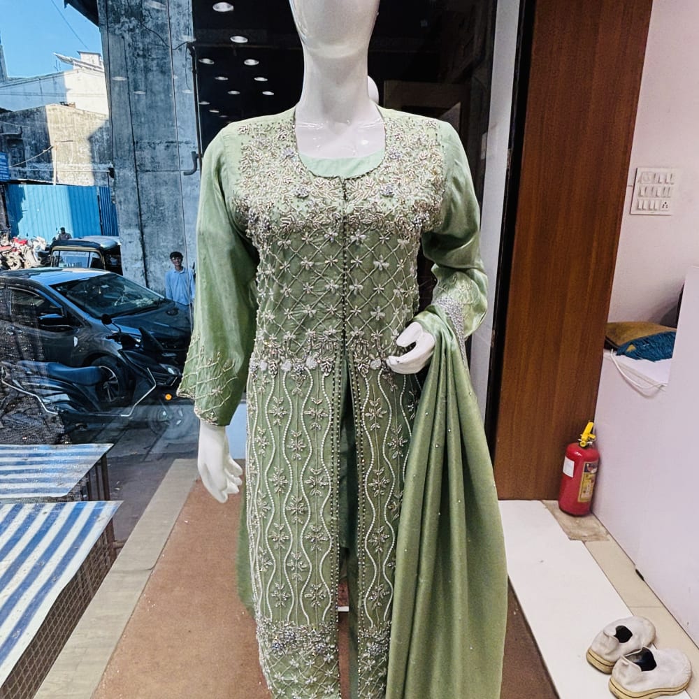 Light Green Salwar Suite