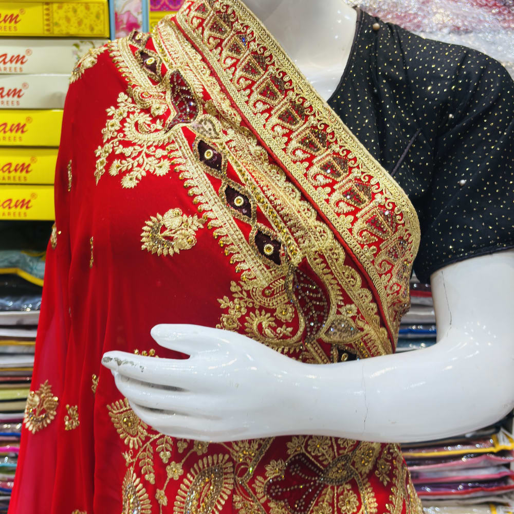 Navy Blue Salwar Suite