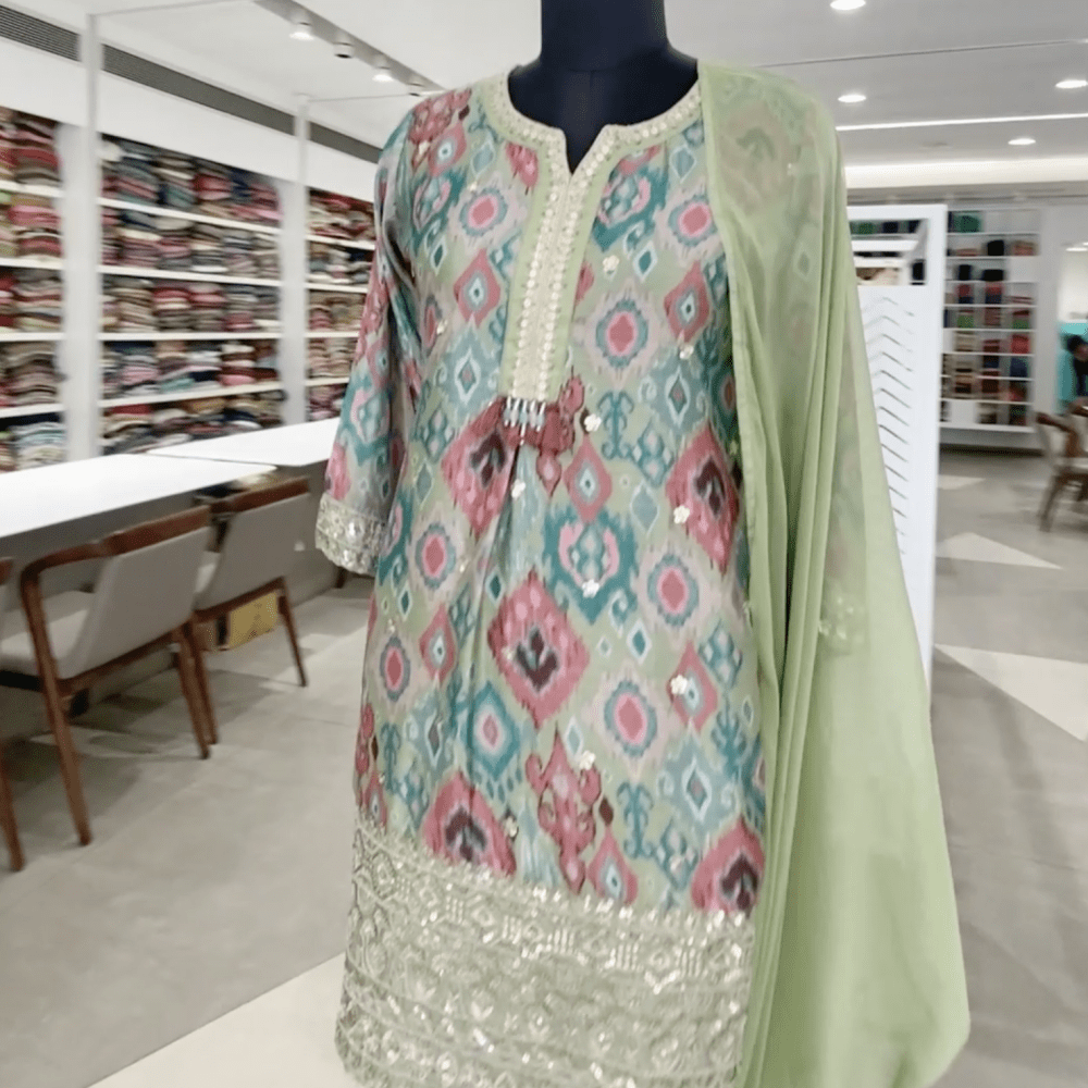 Light Green Salwar Suite