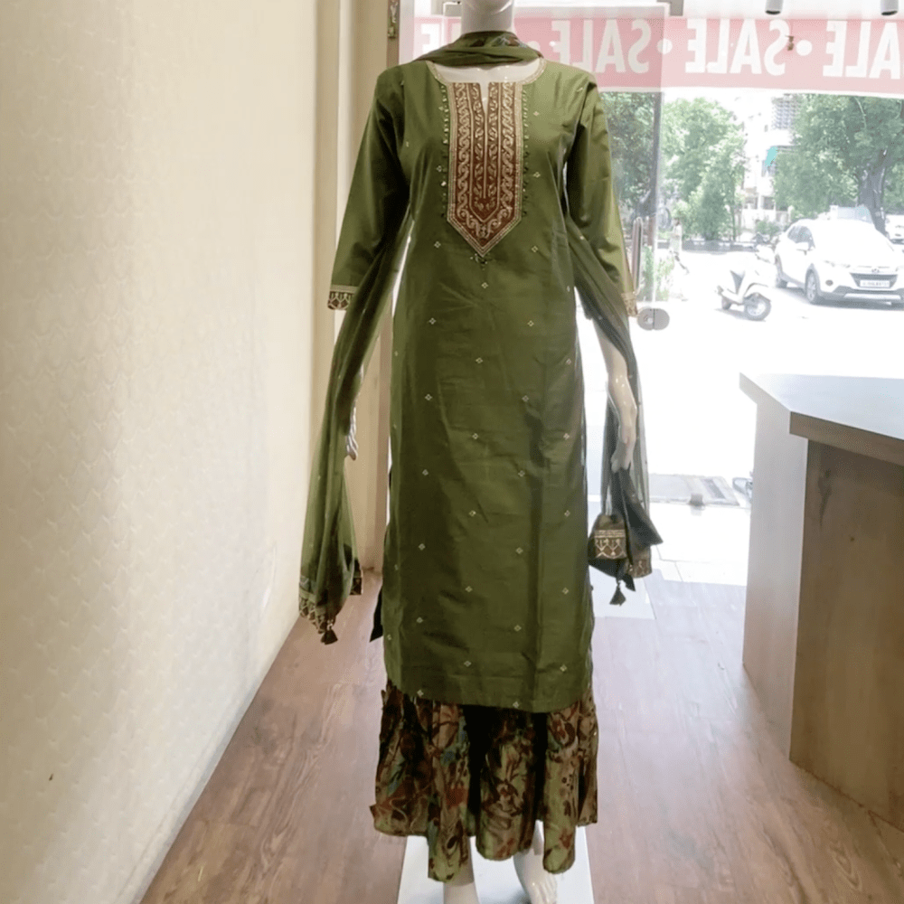 Light Green Salwar Suite