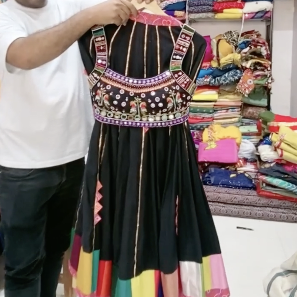 Dark Gray Lehenga