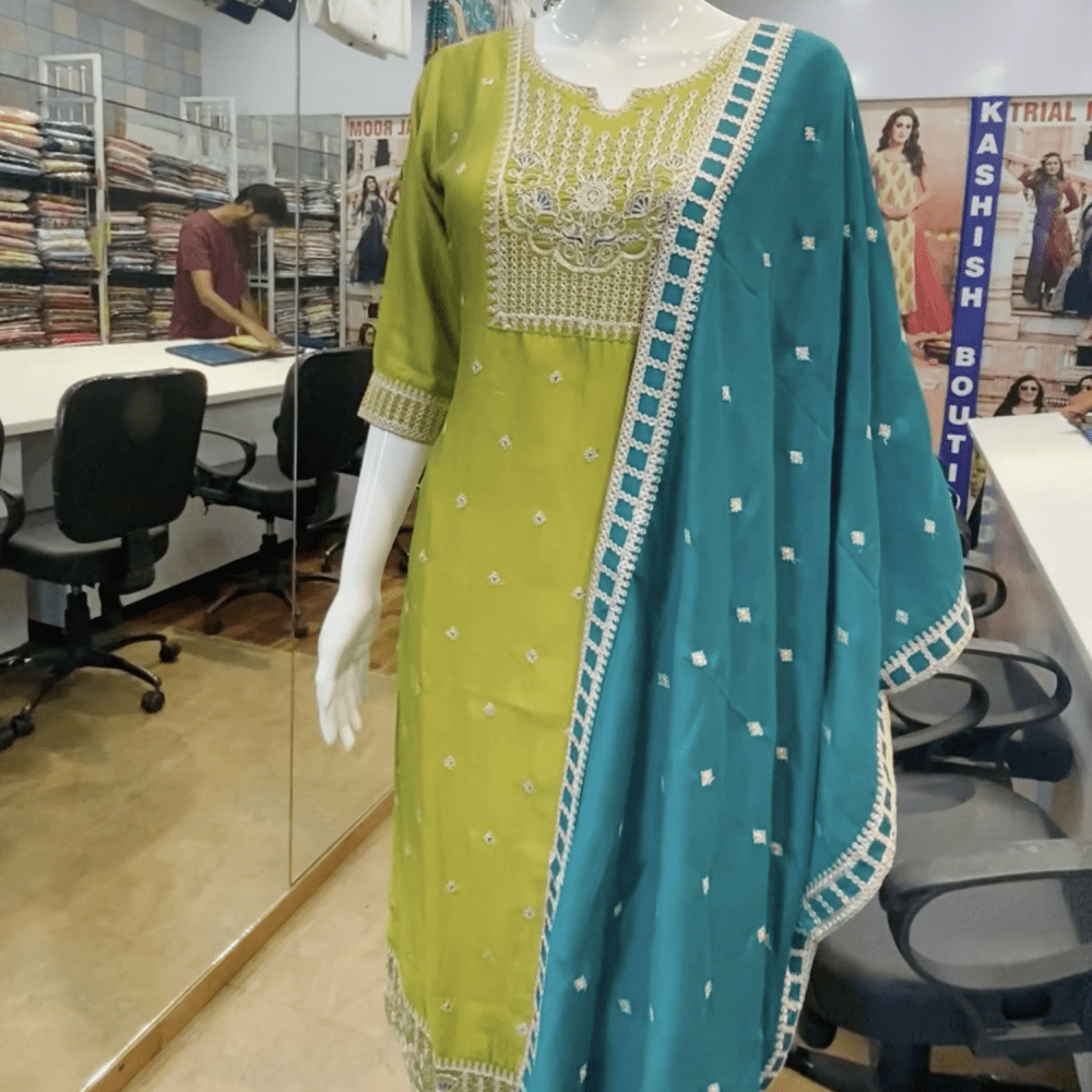 Light Green Salwar Suite