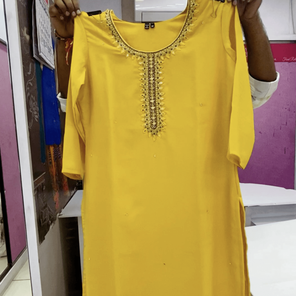 Yellow Salwar Suite